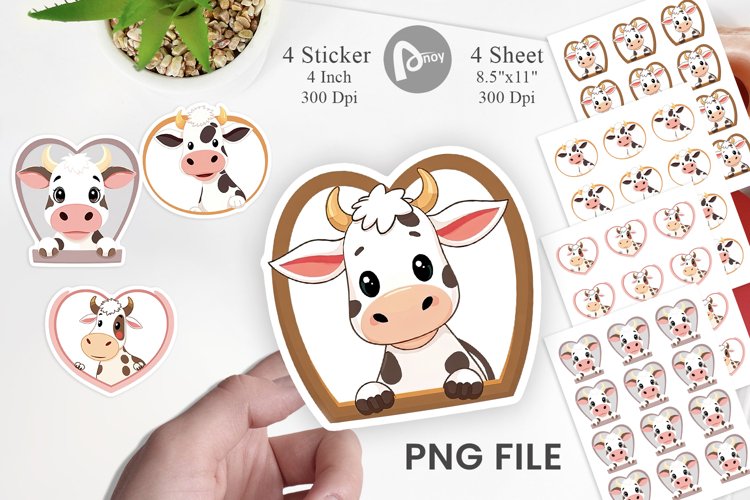 Cow Print Clipart Image 22