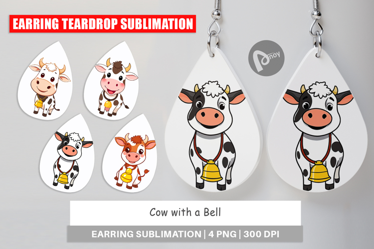 Cow Sublimation Designs Image 19