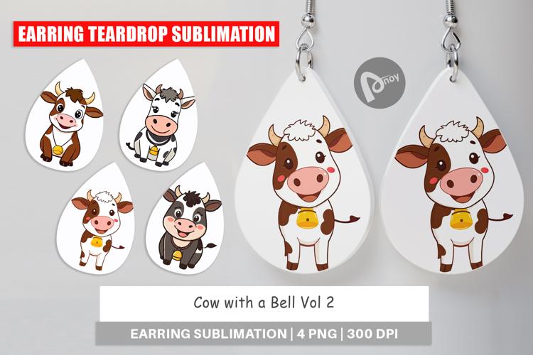 Cow Sublimation Designs Image 18