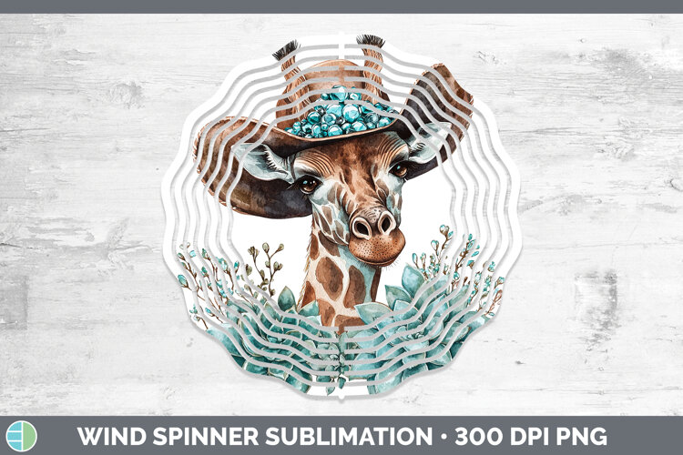 GorgeousCowboy Wind Spinner design.
