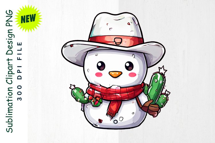 Snowman Clipart Image 19