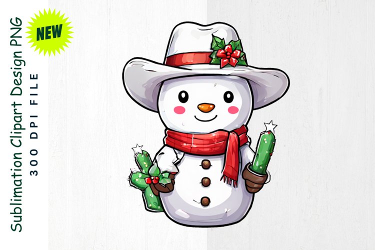 Snowman Clipart Image 21