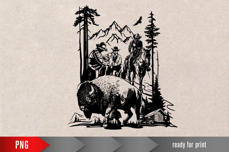 Cowboy Drawing Image 12