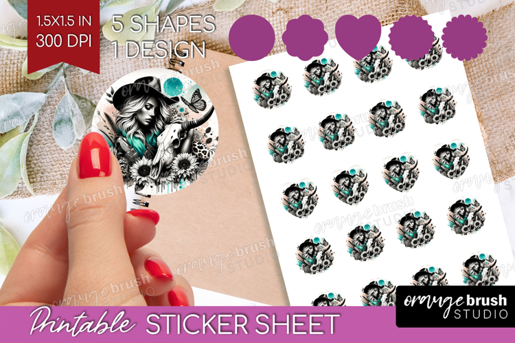 Cowgirl Clipart Image 6