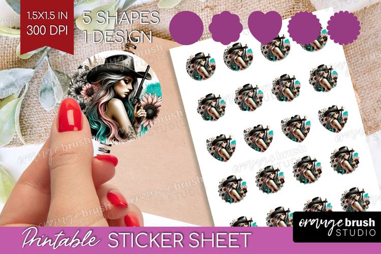 Cowgirl Clipart Image 4