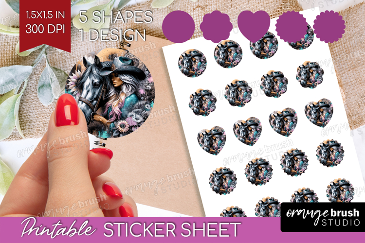 Cowgirl Clipart Image 23