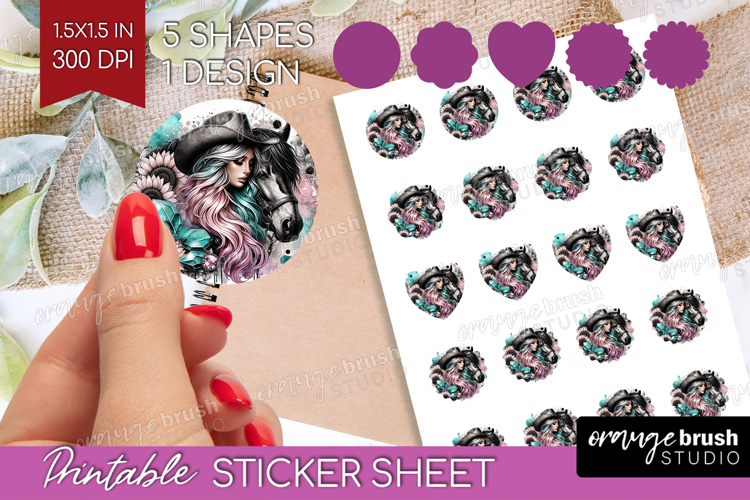 Cowgirl Clipart Image 17