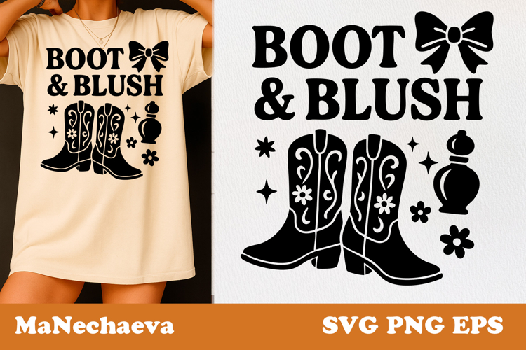 Cowgirl Boot Svg Image 19
