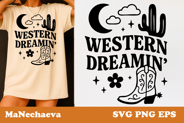 Cowgirl Boot Svg Image 12