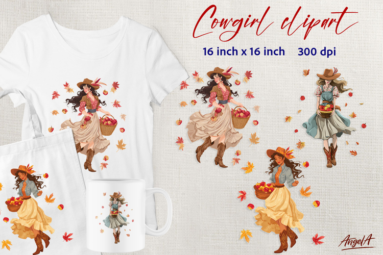 Cowgirl Boots Clipart Image 2