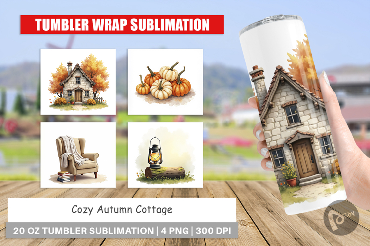 Fall Tumbler Wrap Image 22