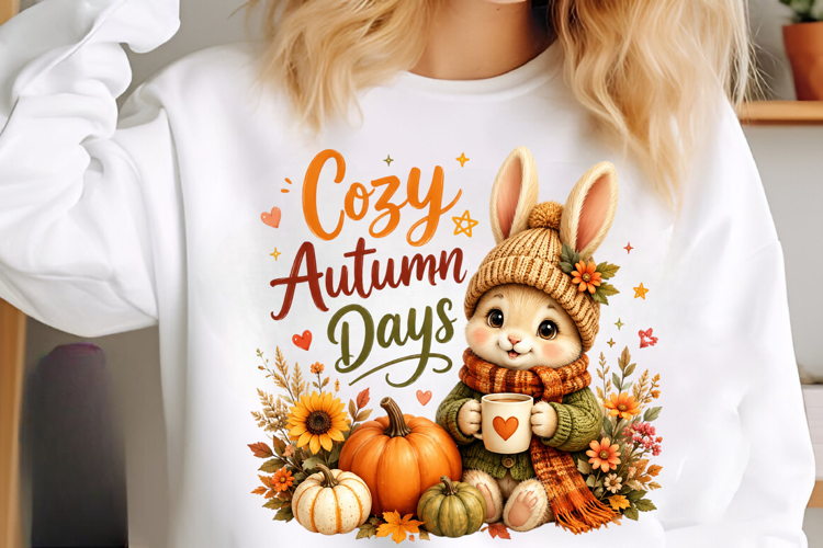 Cozy Autumn Days PNG