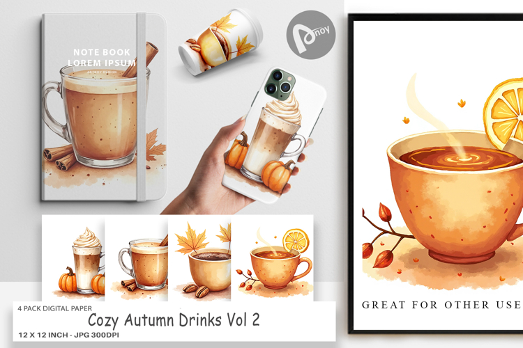 Latte Clipart Image 6