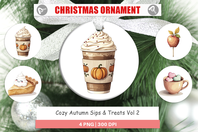 Ornament Cozy Autumn Treats