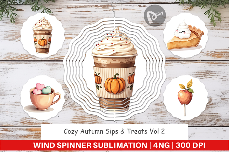 Wind Spinner Cozy Autumn Treats