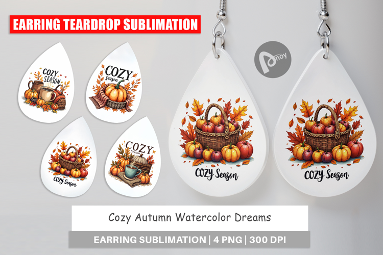Cozy Autumn Dreams Earring