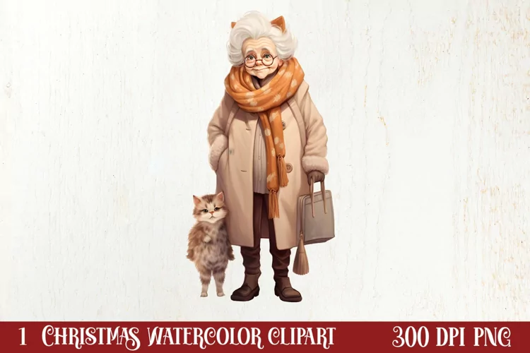 Cozy Boho Christmas Sublimation Clipart, Christmas PNG
