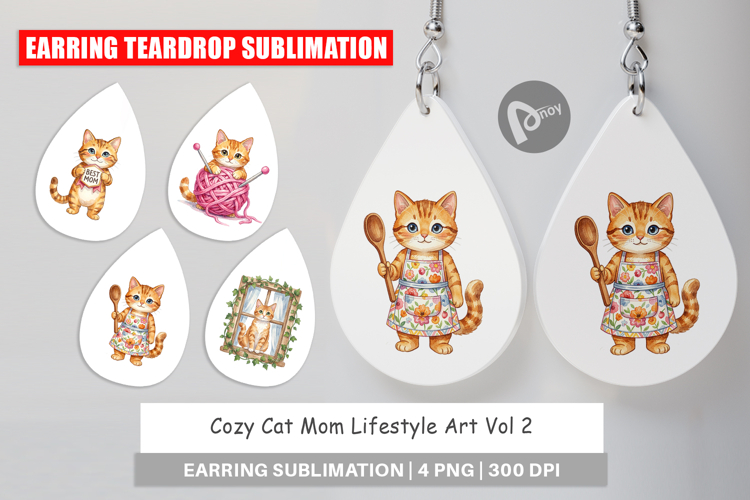 Sublimation Earring Designs Image 14