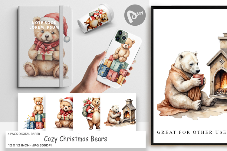 Christmas Watercolor Clipart Image 20