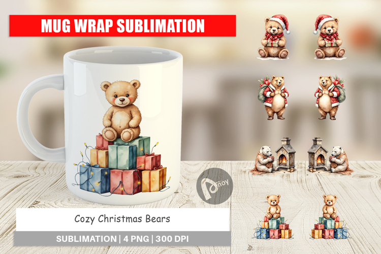Christmas Watercolor Clipart Image 8