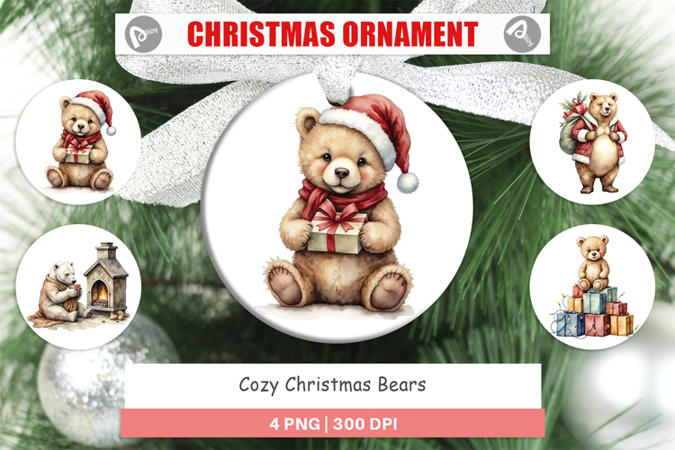 Christmas Watercolor Clipart Image 20