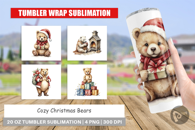 Christmas Watercolor Clipart Image 8
