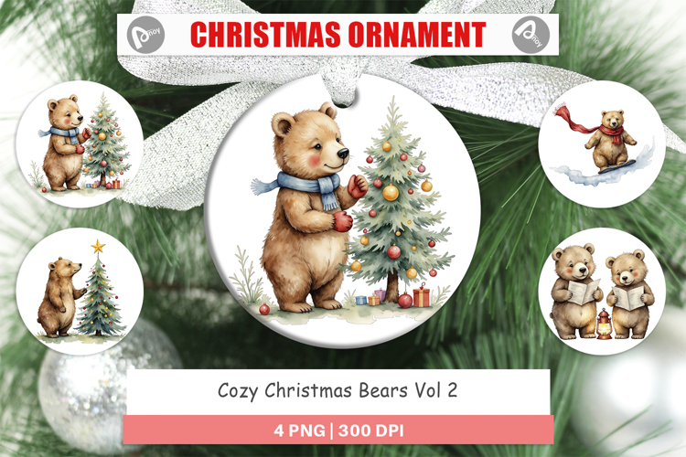 Christmas Watercolor Clipart Image 19