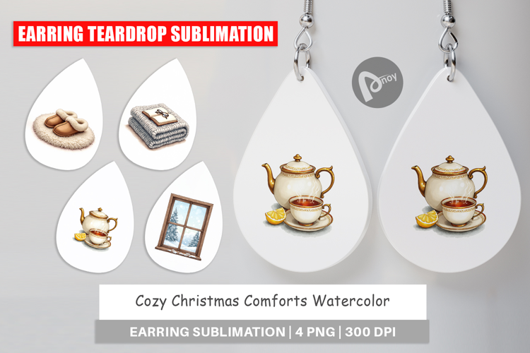 Cozy Christmas Comforts Earring