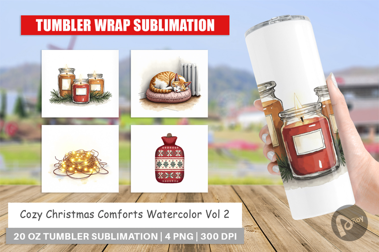 Cozy Christmas Comforts Tumbler