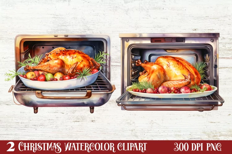 Cozy Christmas Home Clipart Sublimation