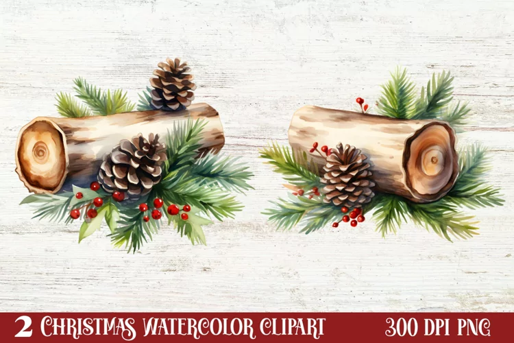 Cozy Christmas Home Clipart Sublimation