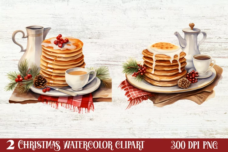 Cozy Christmas Home Clipart Sublimation
