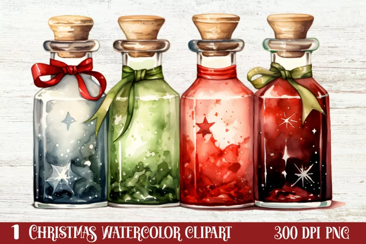 Cozy Christmas Home Clipart Sublimation