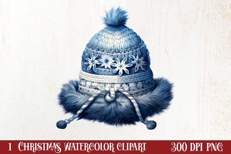 Cozy Christmas Knitting Clipart, Christmas PNG