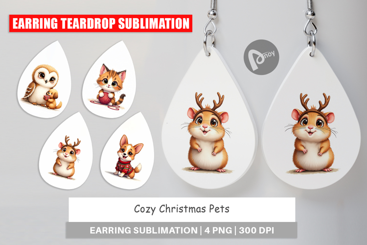Earring Sublimation Designs Image 21