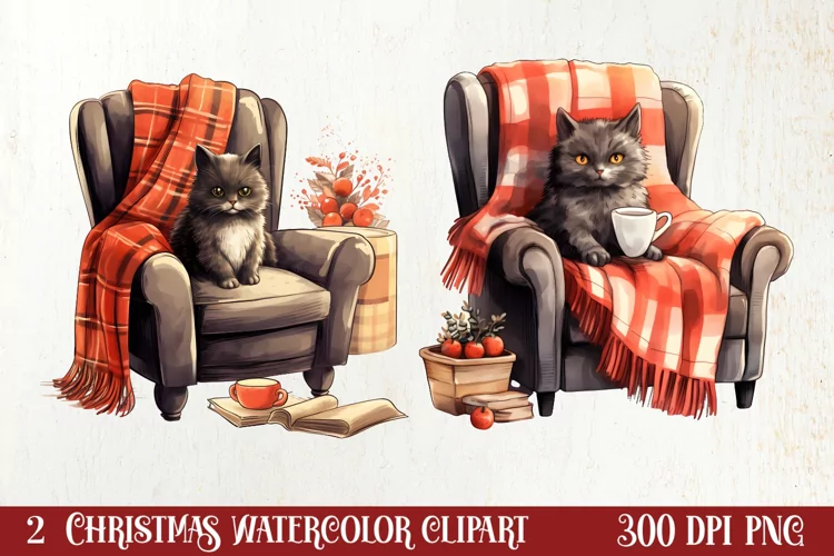 Cozy Christmas Sublimation, Christmas Clipart