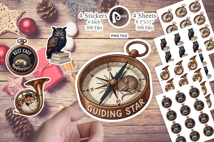 Clockwork Animals Sticker