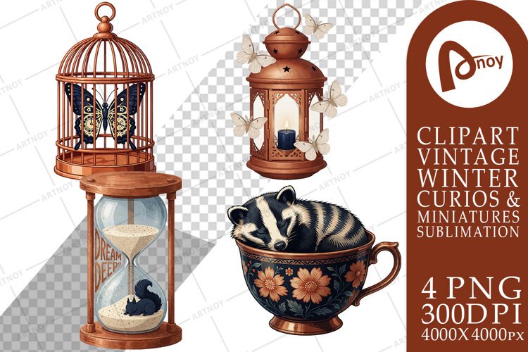 Clockwork Animals Sublimation example image 1