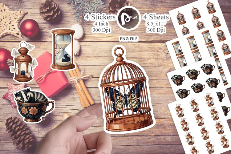 Clockwork Animals Sticker