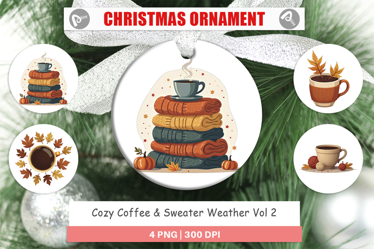 Ornament Cozy Coffee Weather
