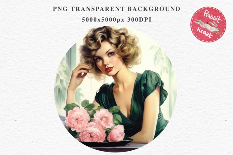 Cozy Cottagecore Lady Vintage Victorian Romantic Women