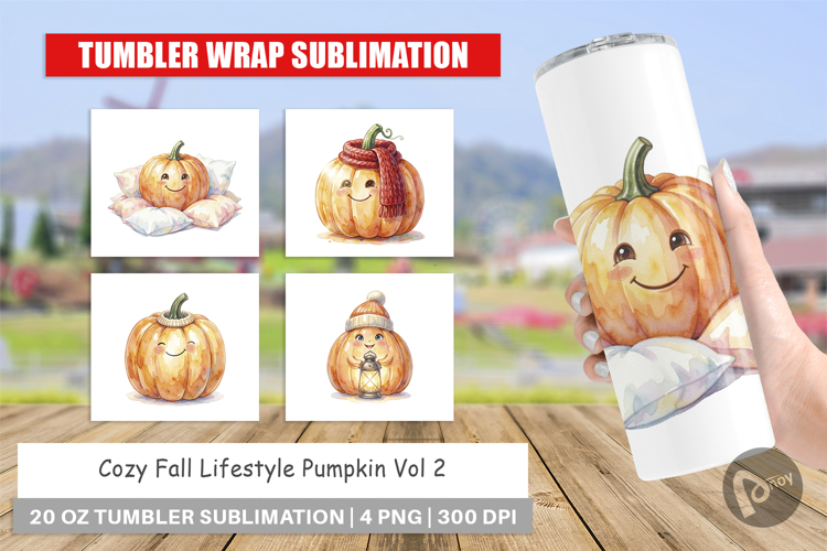 Fall Tumbler Wrap Image 10
