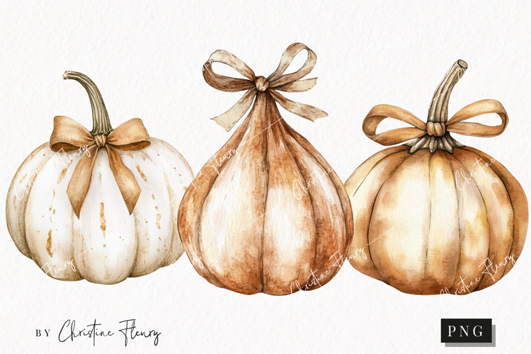 Cozy Fall Pumpkins | Fall PNG