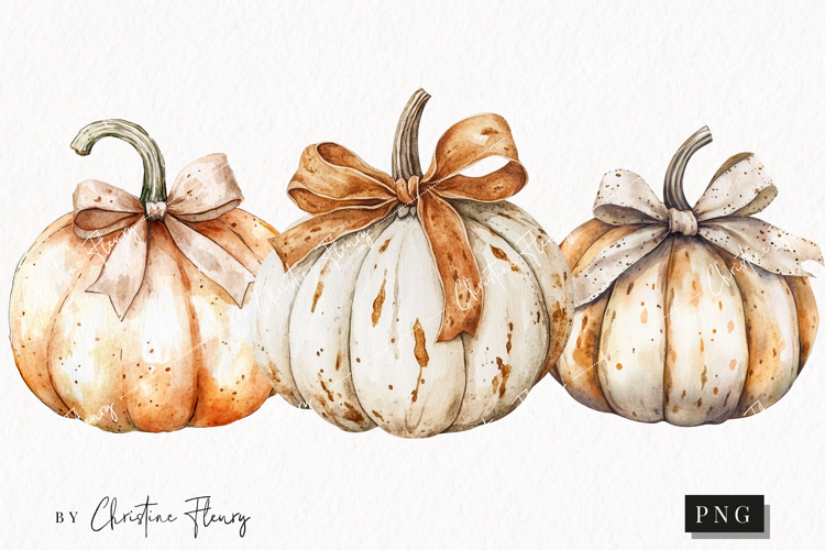 Cozy Fall Pumpkins | Fall PNG