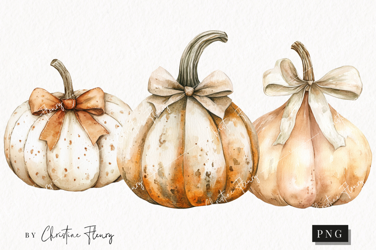 Cozy Fall Pumpkins | Fall PNG