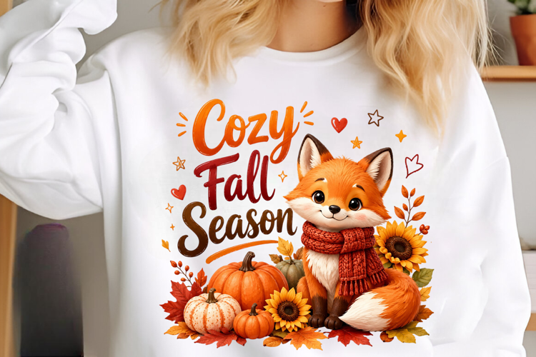 Cozy Fall Season PNG