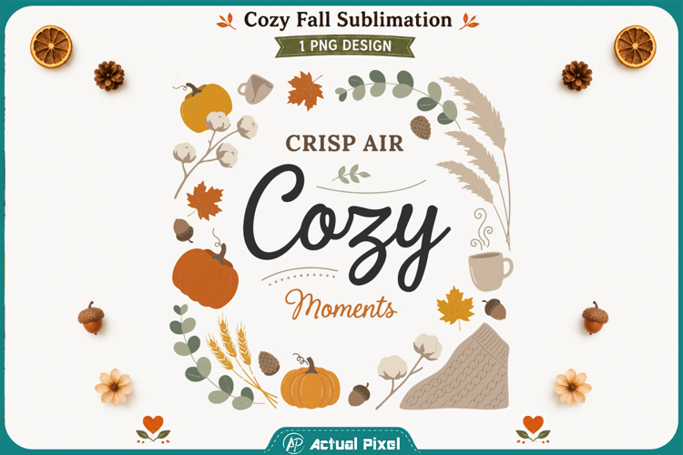 Cozy Fall Sublimation Quotes