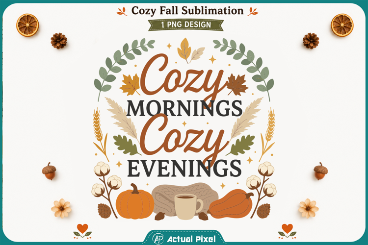 Cozy Fall Sublimation Quotes