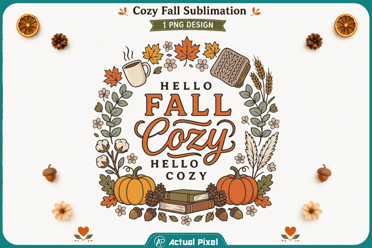 Cozy Fall Sublimation Quotes