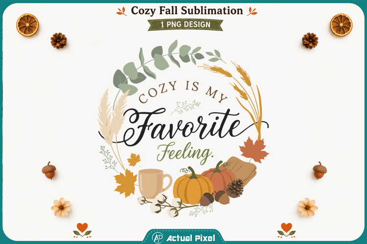 Cozy Fall Sublimation Quotes